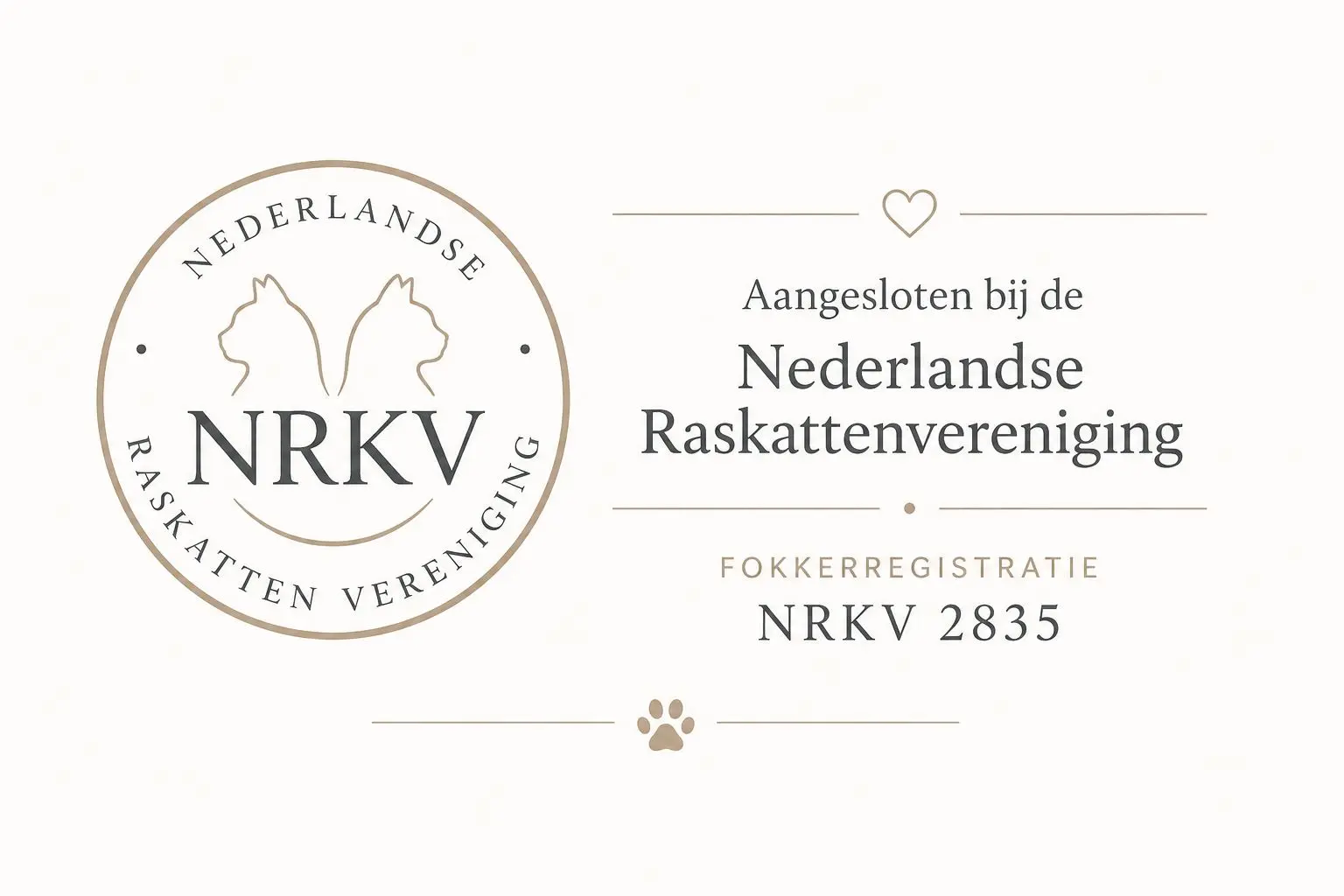 Logo Nederlandse Raskattenvereniging